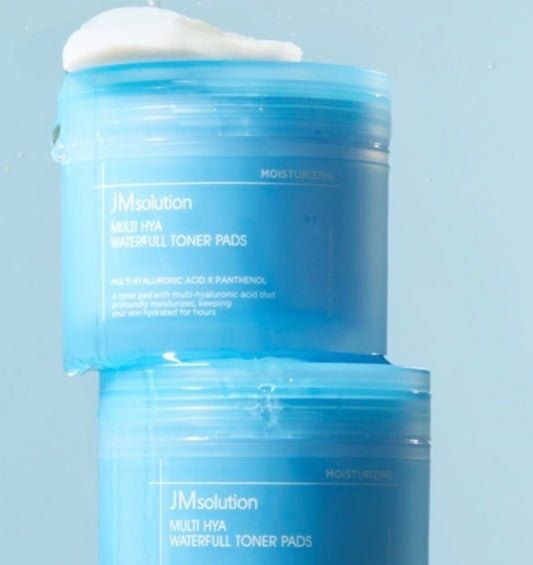 JMsolution-MULTI HYALURONIC WATERFULL TONER PADS