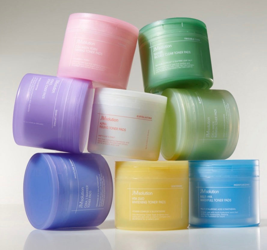 JMsolution-MULTI HYALURONIC WATERFULL TONER PADS