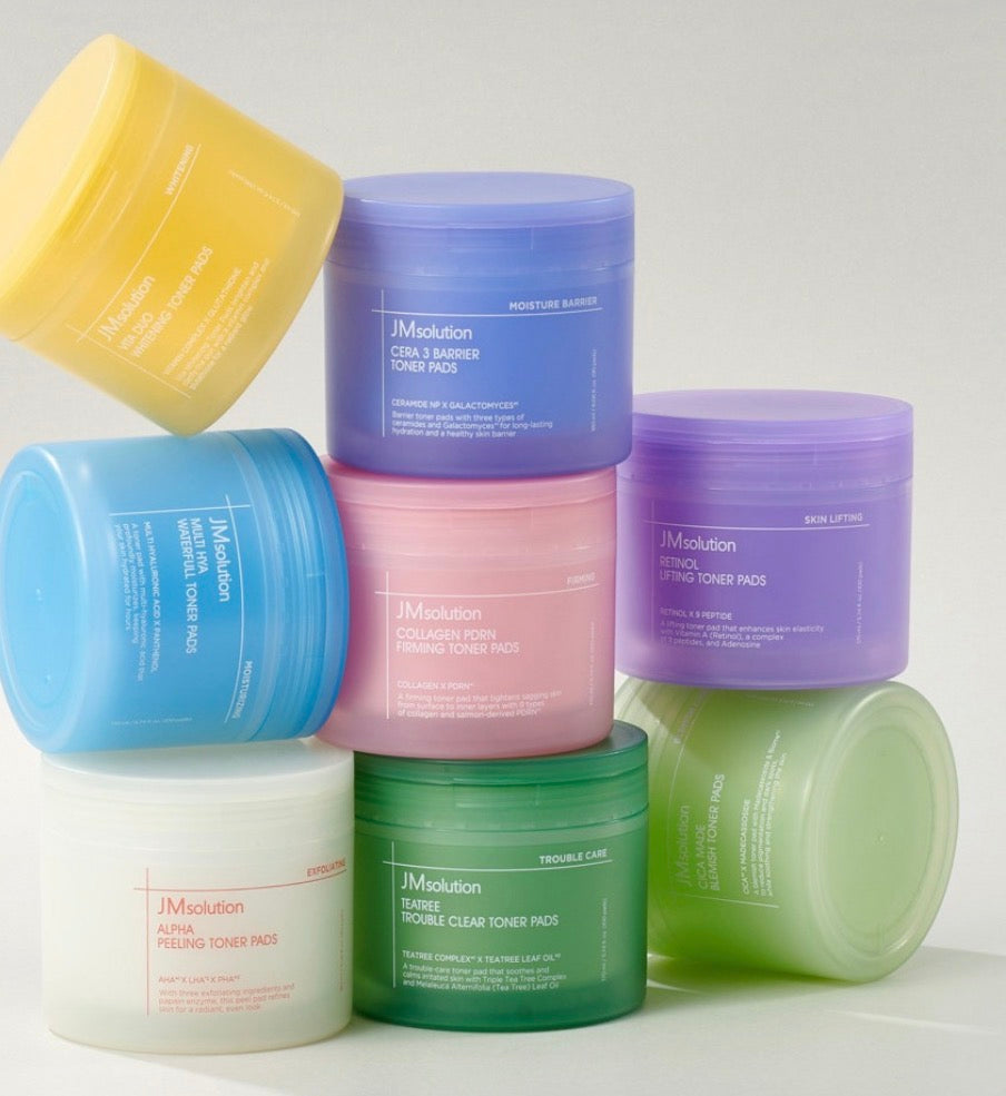 JMsolution-COLLAGEN PDRN FIRMING TONER PADS