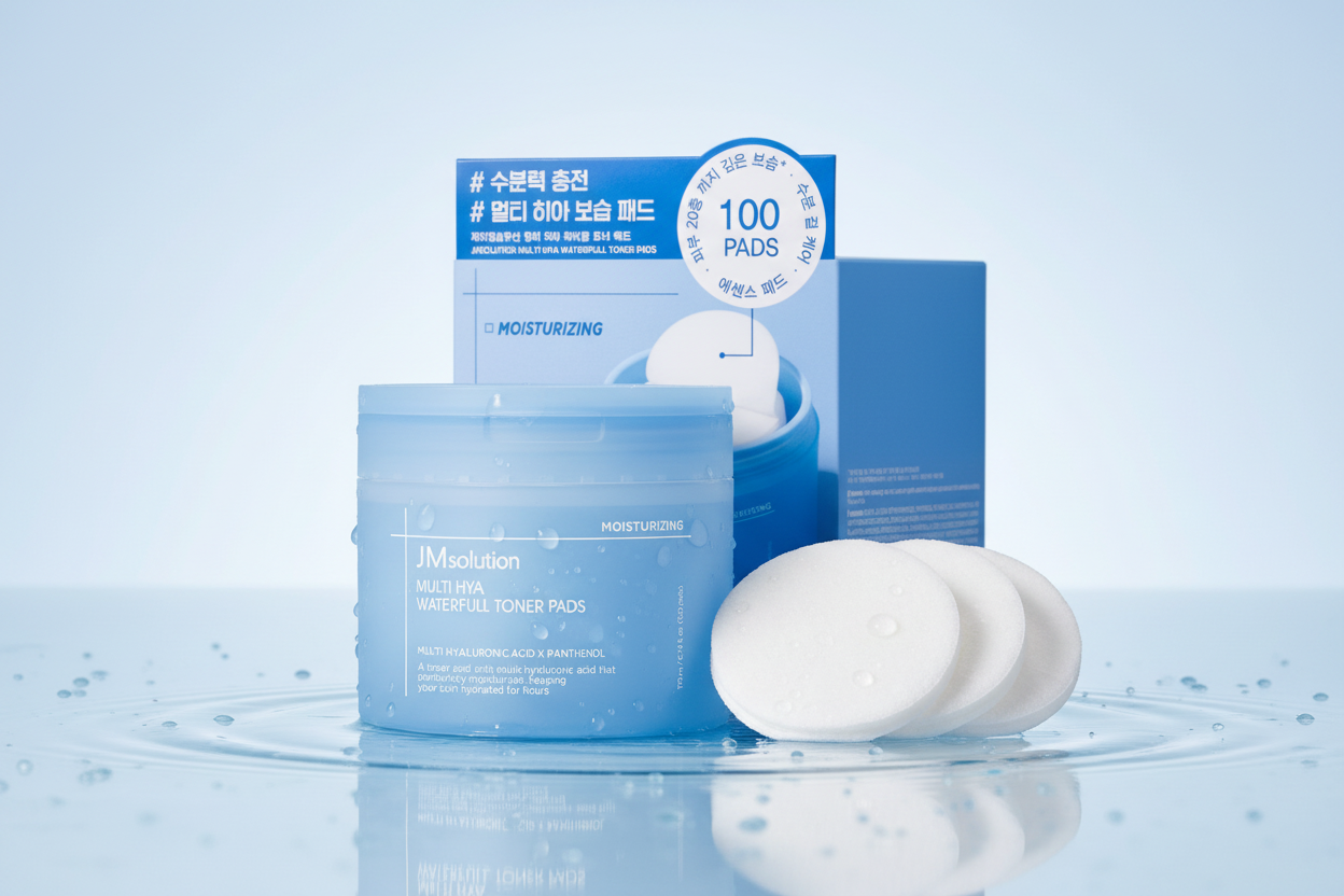 JMsolution MULTI HYALURONIC WATERFULL TONER PADS product image