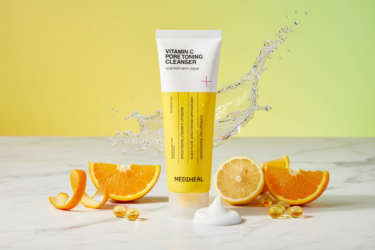 MEDIHEAL VITAMIN C PORE TONING CLEANSER product image
